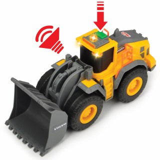 Žaislinis buldozeris 23 cm su garso ir šviesos efektais | Volvo | Dickie 3723003